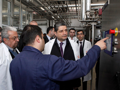 Վարչապետ Տիգրան Սարգսյանն այսօր այցելել է «Եվրոթերմ» ընկերություն