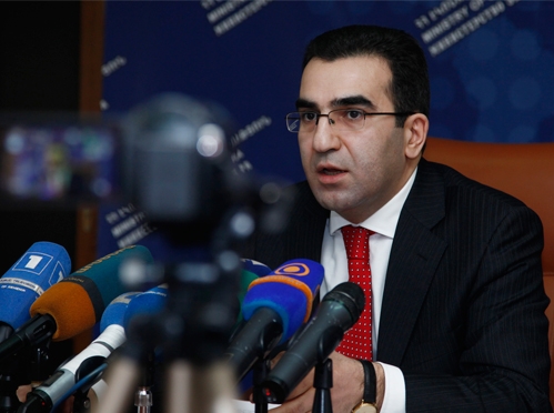 Deputy Minister of Economy of Armenia Garegin Melkonyan Image by: PanArmenian Photo