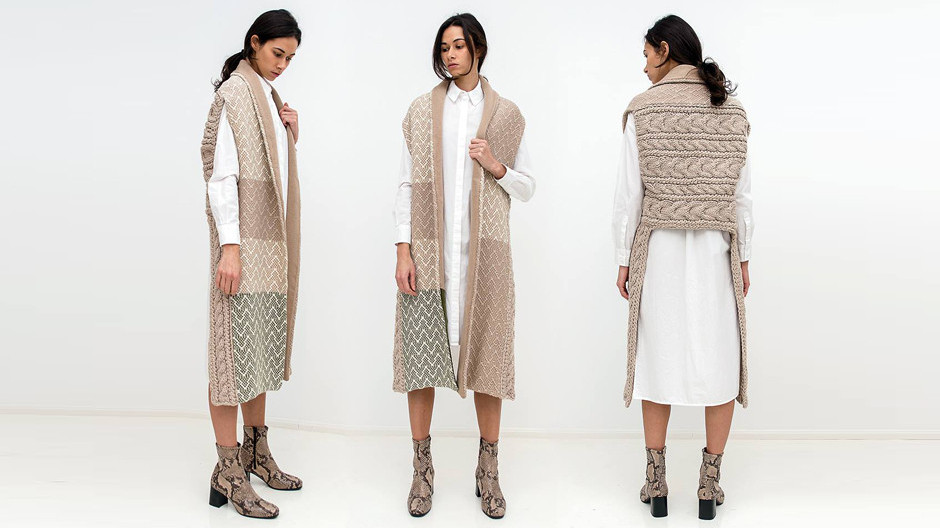 LOOM Weaving-ի արտադրած կանացի հագուստի մոդելները Լուսանկարը՝ Գրիգոր Եփրեմյան
